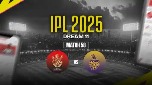 RCB vs KKR Dream11 Prediction, Royal Challengers Bengaluru vs Kolkata Knight Riders